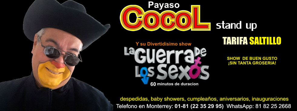 SHOW DE PAYASOS EN SALTILLO